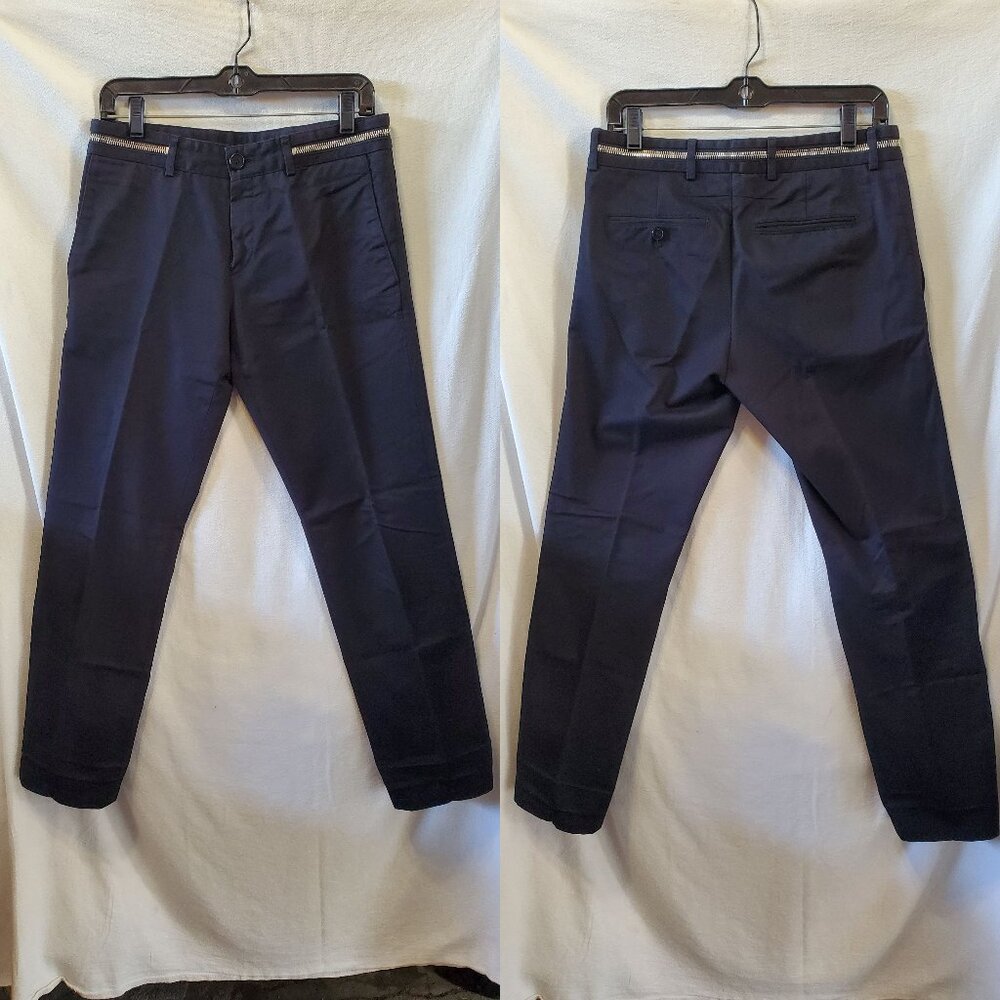 Givenchy Chinos with Zipper Waistband for Men Size 29
